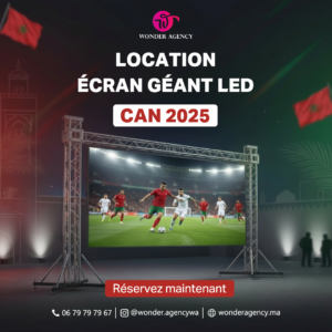 Giant LED Screen Rental for AFCON 2025 in Morocco