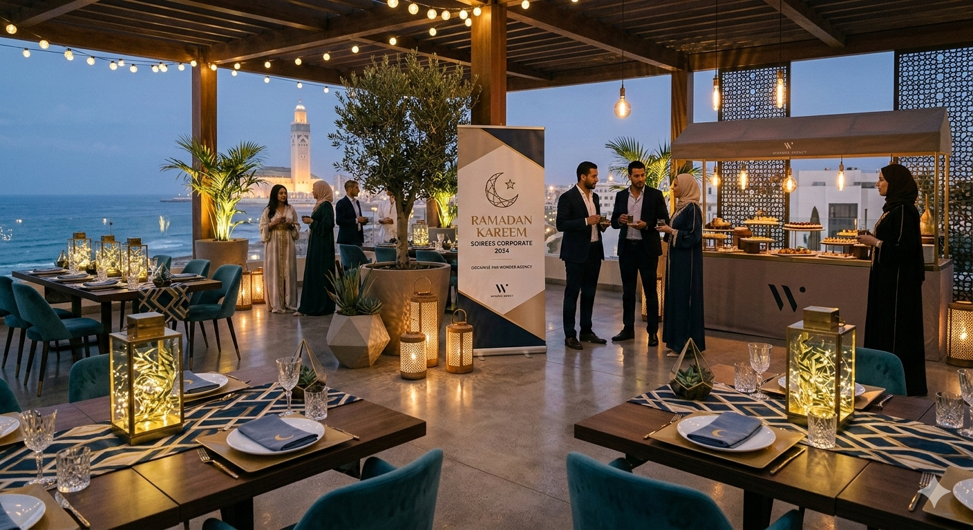 Décoration Ramadan Moderne pour Entreprises | Wonder Agency