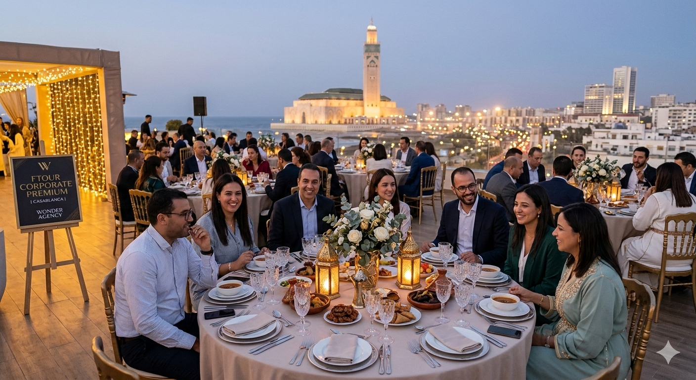 Ftour Corporate Premium à Casablanca | Wonder Agency